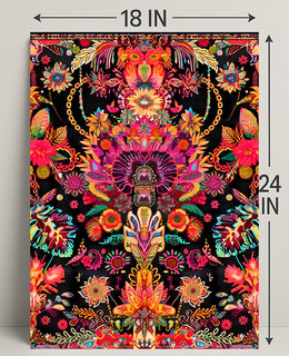 Abstract Art Poster: A Burst of Colorful Imagination