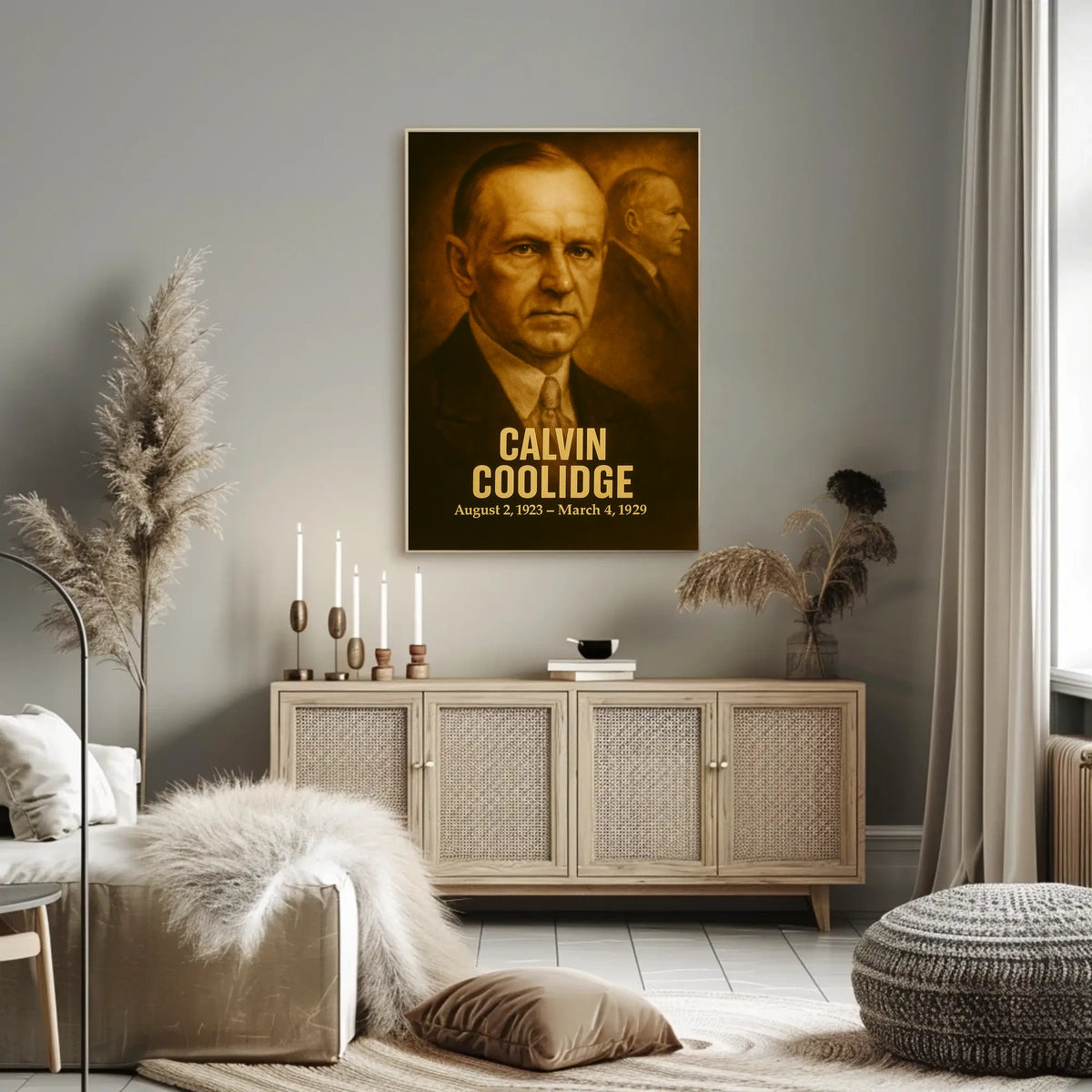 Calvin Coolidge Poster