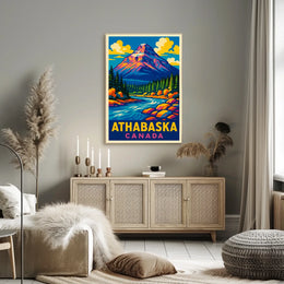 Athabaska, Canada Poster