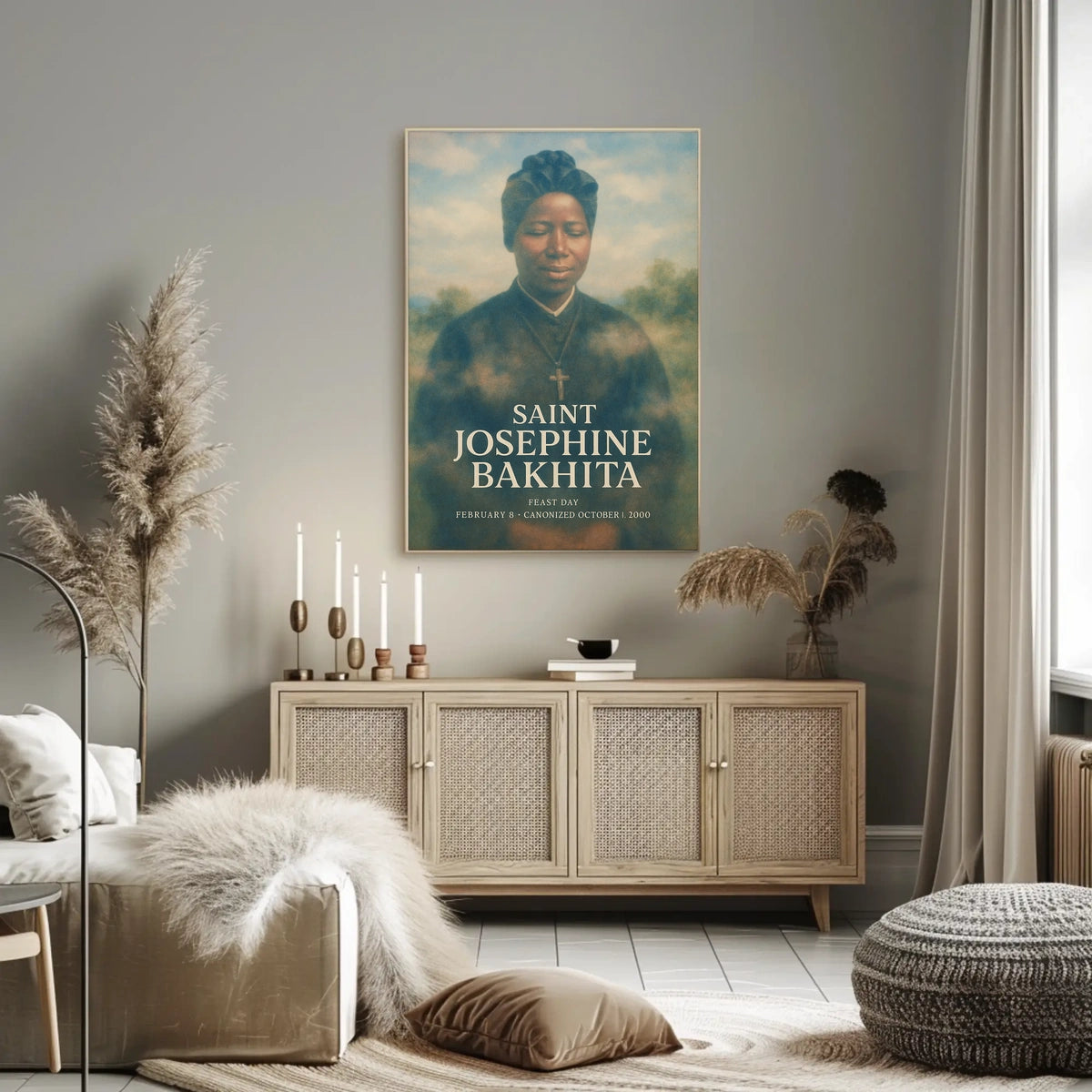 Saint Josephine Bakhita Poster