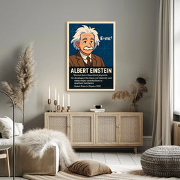Albert Einstein Theoretical Physicist Poster