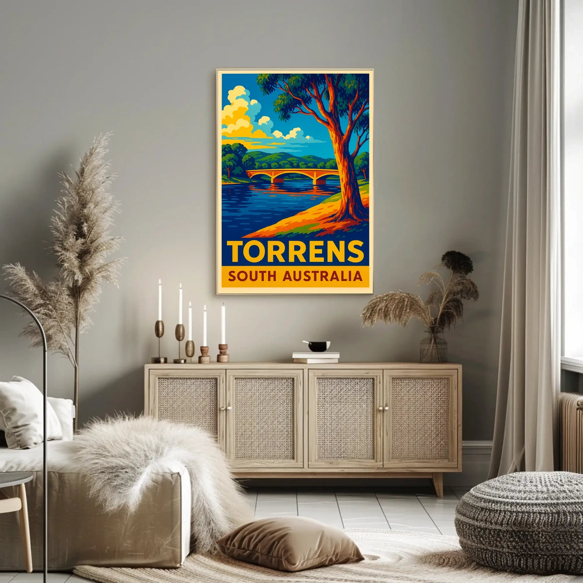 Torrens South Australia Poster