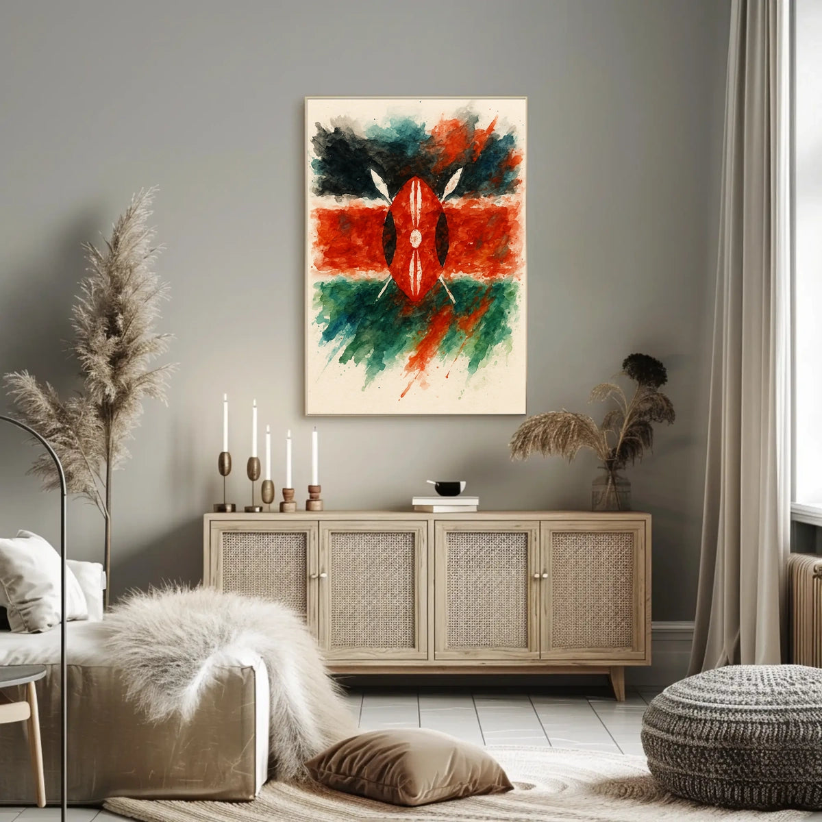 Colors of Kenya Poster
