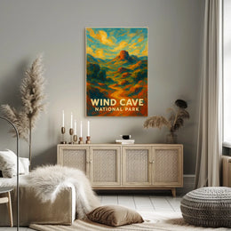 Wind Cave National Park Poster