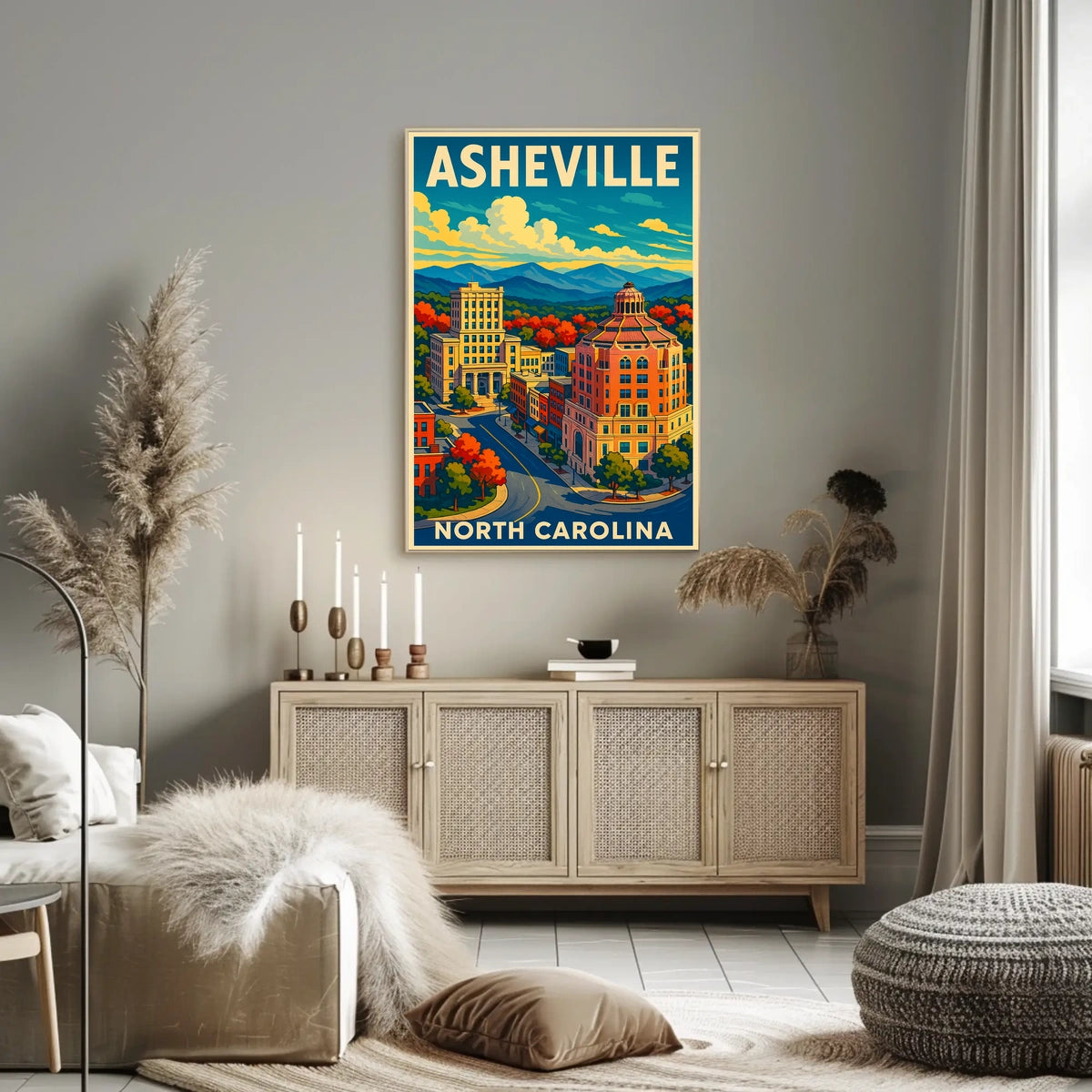 Asheville, North Carolina Poster