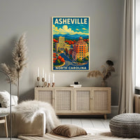 Asheville, North Carolina Poster