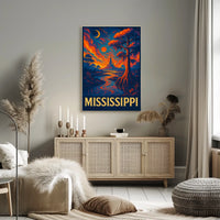 Mississippi Dreamscape Poster