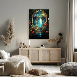 Enchanted Forest Pathway Poster