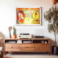 M.L. Clark & Son's Combined Shows Poster
