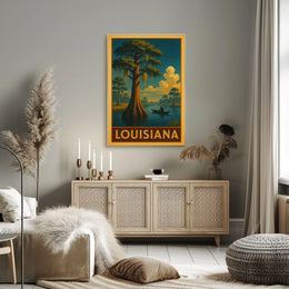 Louisiana Bayou Adventure Poster