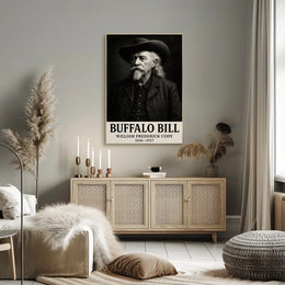 Buffalo Bill Art Print: Historical or Presidential Poster