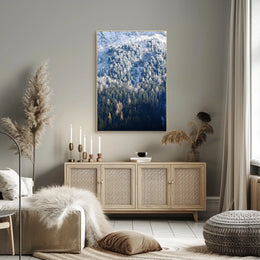 Winter Forest Landscape Poster