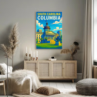 Columbia South Carolina Poster