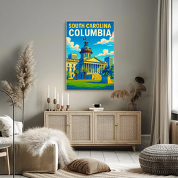 Columbia South Carolina Poster