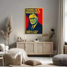 Franklin D. Roosevelt Presidential Poster