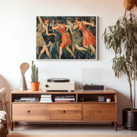 Roaring Twenties Flapper Dance Vintage Art Poster