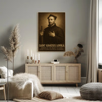 Saint Ignatius Loyola Poster