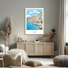 Serene Views of Syros Poster