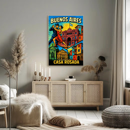Buenos Aires Casa Rosada Poster