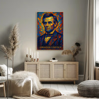 Vivid Legacy Abraham Lincoln Poster