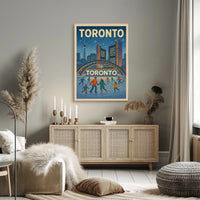 Winter in Toronto Poster