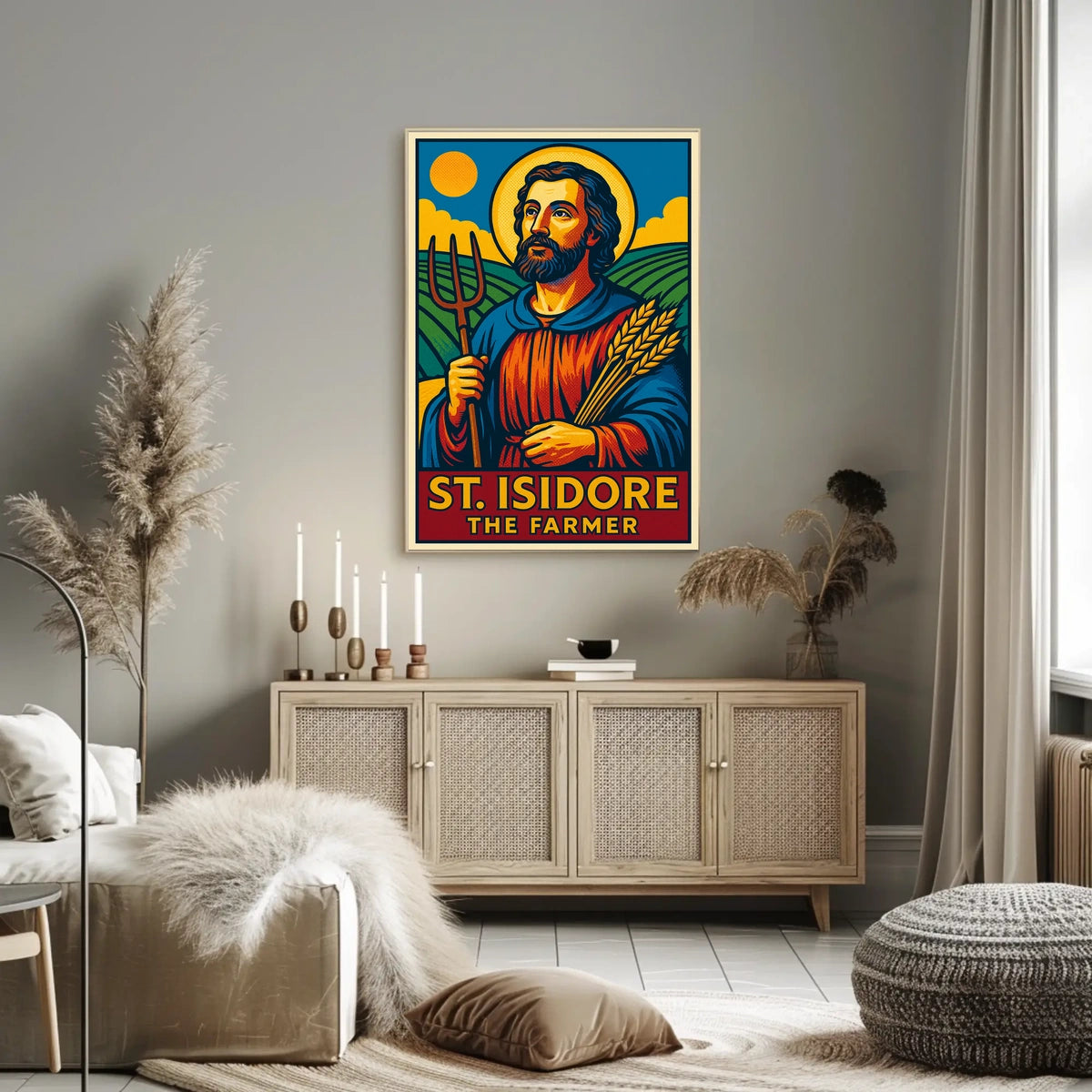 St. Isidore the Farmer Poster
