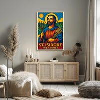 St. Isidore the Farmer Poster