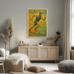 Jim Thorpe The Ultimate Athlete Jim Thorpe Poster