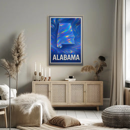 Vibrant Alabama Poster