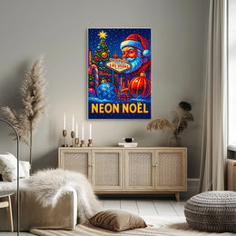 Neon Noël In Las Vegas Poster
