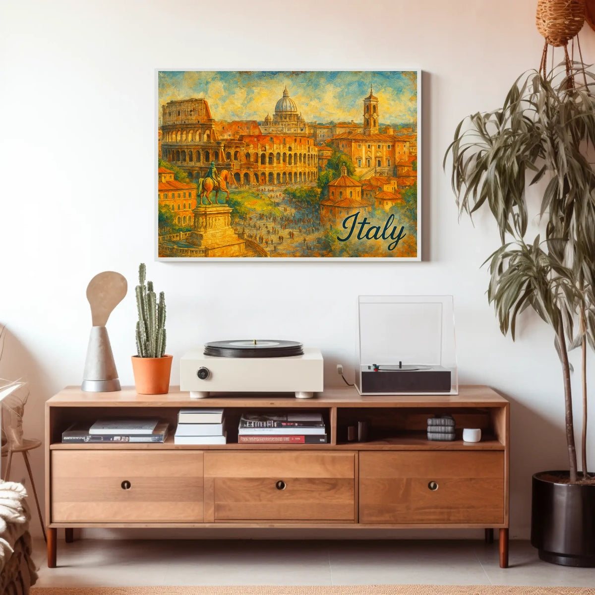Italy A Timeless Journey Poster