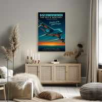 B-52 Stratofortress The Skys Sentinel Poster