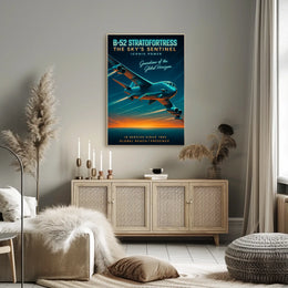 B-52 Stratofortress The Skys Sentinel Poster