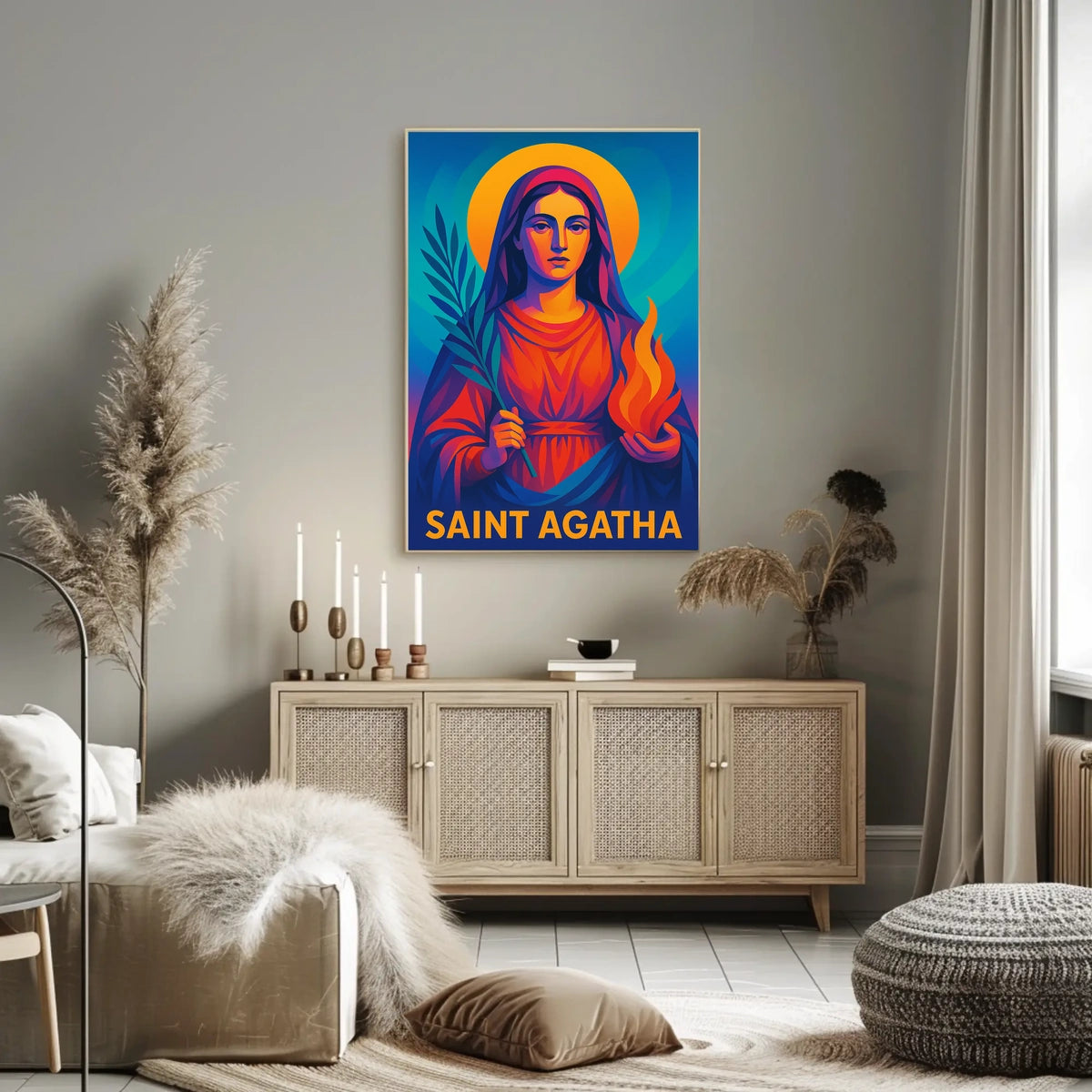 Saint Agatha Poster