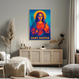 Saint Agatha Poster