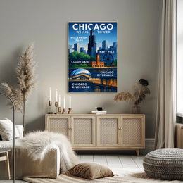 Discover Chicago Poster