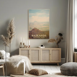 Badlands National Park Poster