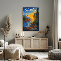 Nature's Majestic Embrace Art Print - National Park Poster