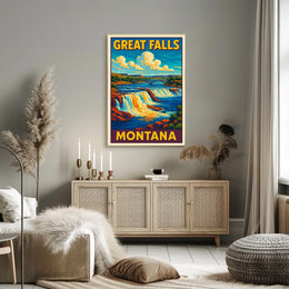 Great Falls, Montana Poster