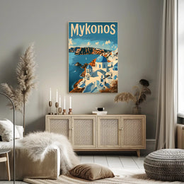 Mykonos Dreamscape Poster