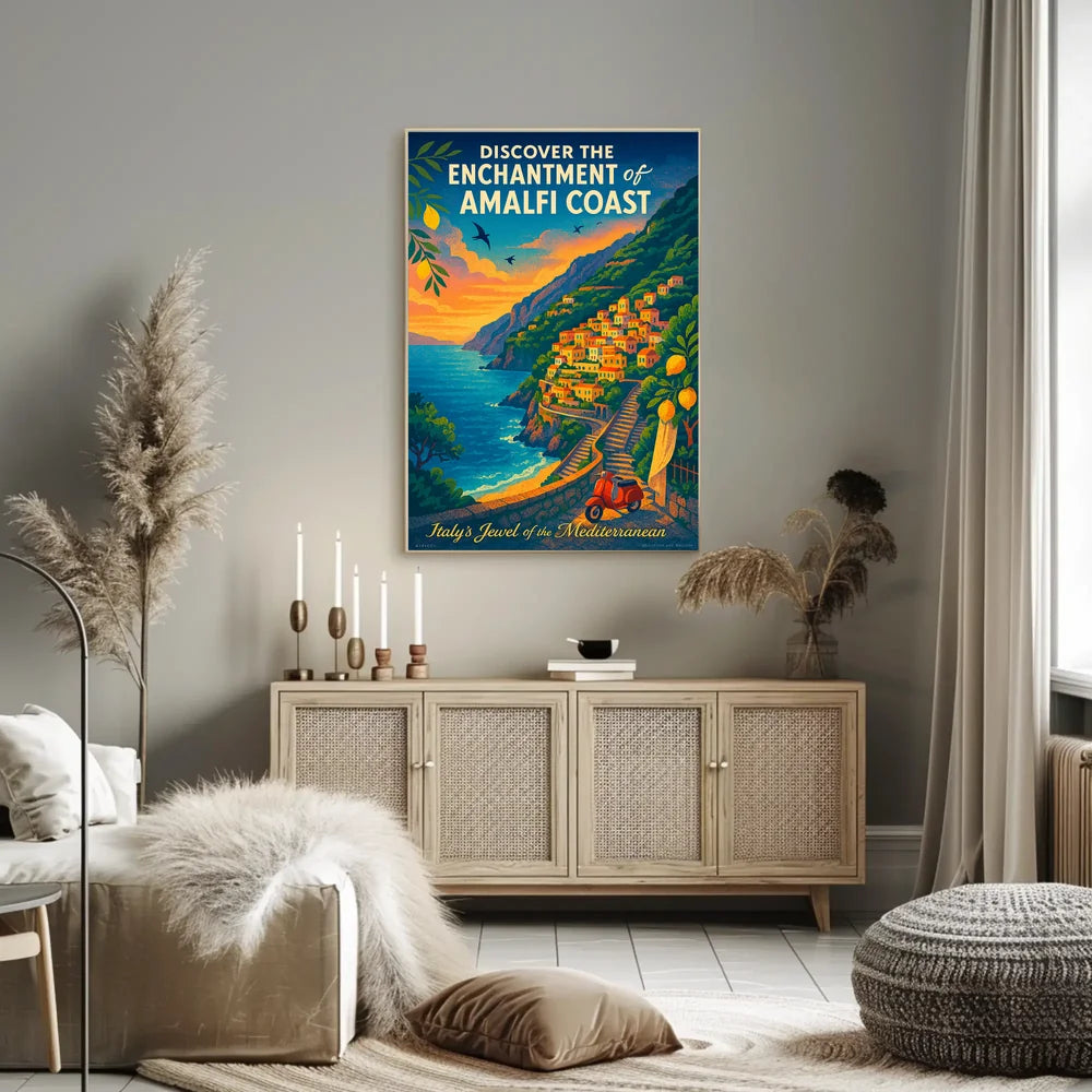 Discover the Enchantment of the Amalfi Coast Poster