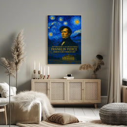 Franklin Pierce 14th President of the United States Presidential Masterpiece Series Poster