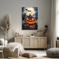 Haunted Halloween Night Poster