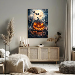 Haunted Halloween Night Poster