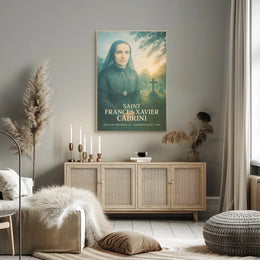 Saint Frances Xavier Cabrini Poster