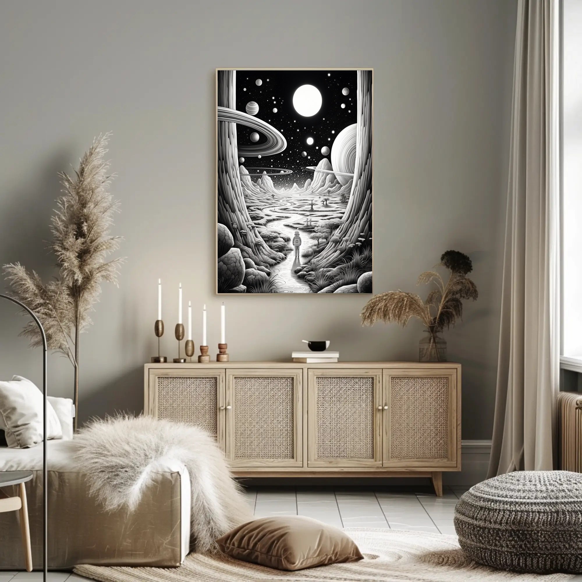 Cosmic Wanderer Poster PosterGoat