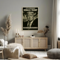 Donald Trump 47Th President Poster