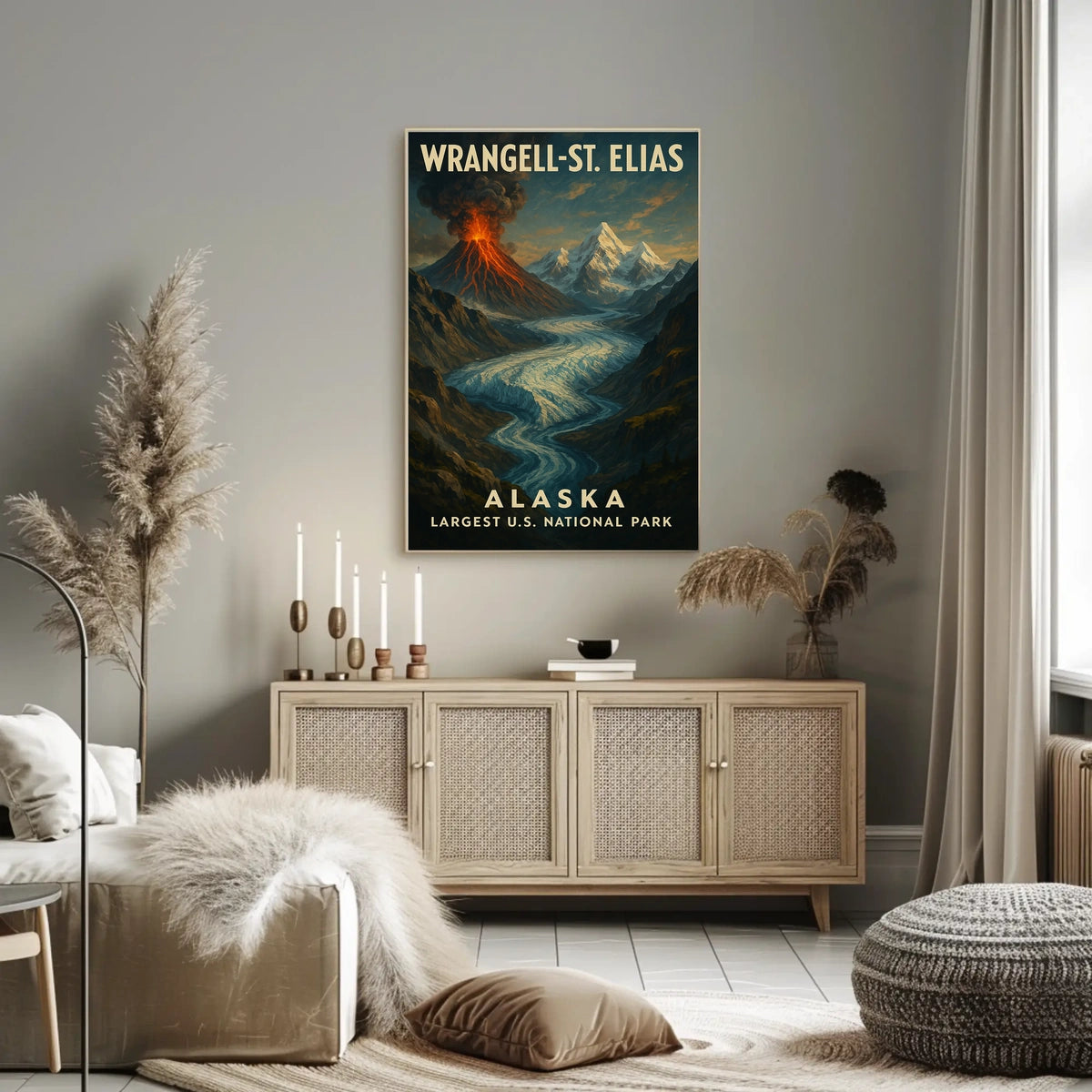 Wrangell-St. Elias National Park Poster