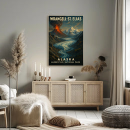 Wrangell-St. Elias National Park Poster