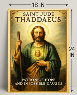 Saint Jude Thaddaeus Patron of Hope Poster PosterGoat